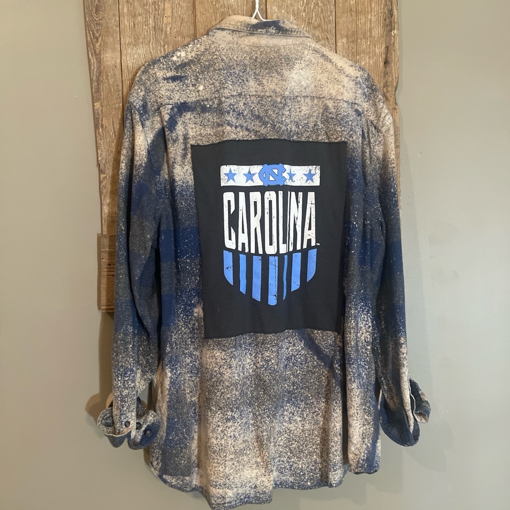 UNC Chapel Hill Carolina Up-Cycled Shirt